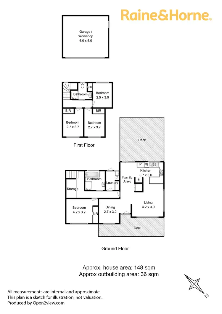 Floorplan of Homely house listing, 10 Woodlands Drive, Blackmans Bay TAS 7052