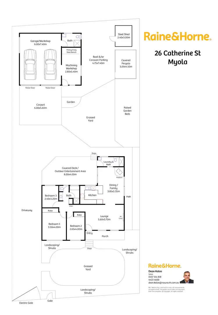 Floorplan of Homely house listing, 26 Catherine Street, Myola NSW 2540