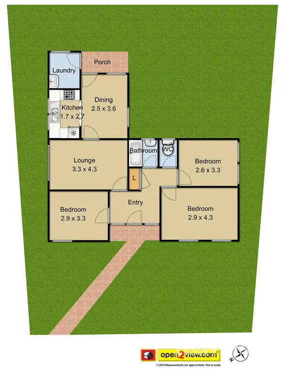Floorplan of Homely house listing, 5 Aycliffe Avenue, Hebersham NSW 2770