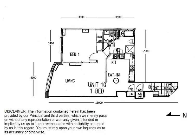 Floorplan of Homely apartment listing, 10/1 Katherine Street, Chatswood NSW 2067