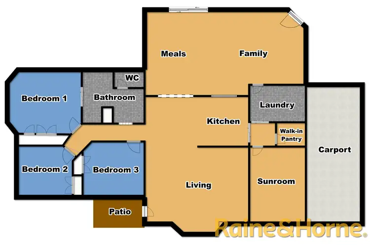 Floorplan of Homely house listing, 18 Cormorant Crescent, Dubbo NSW 2830