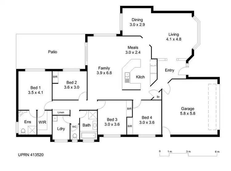 Floorplan of Homely house listing, Address available on request