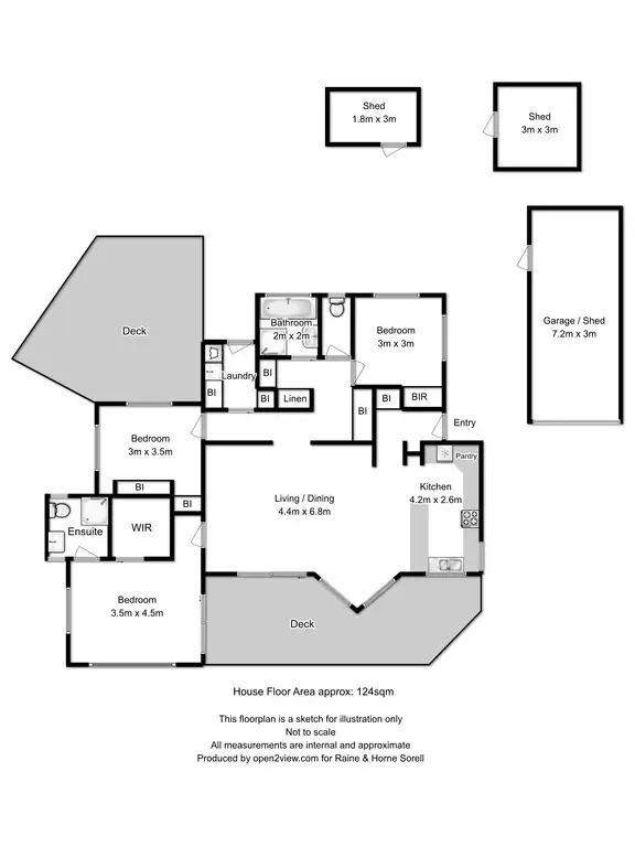 Floorplan of Homely house listing, 33 McKinly Street, Midway Point TAS 7171
