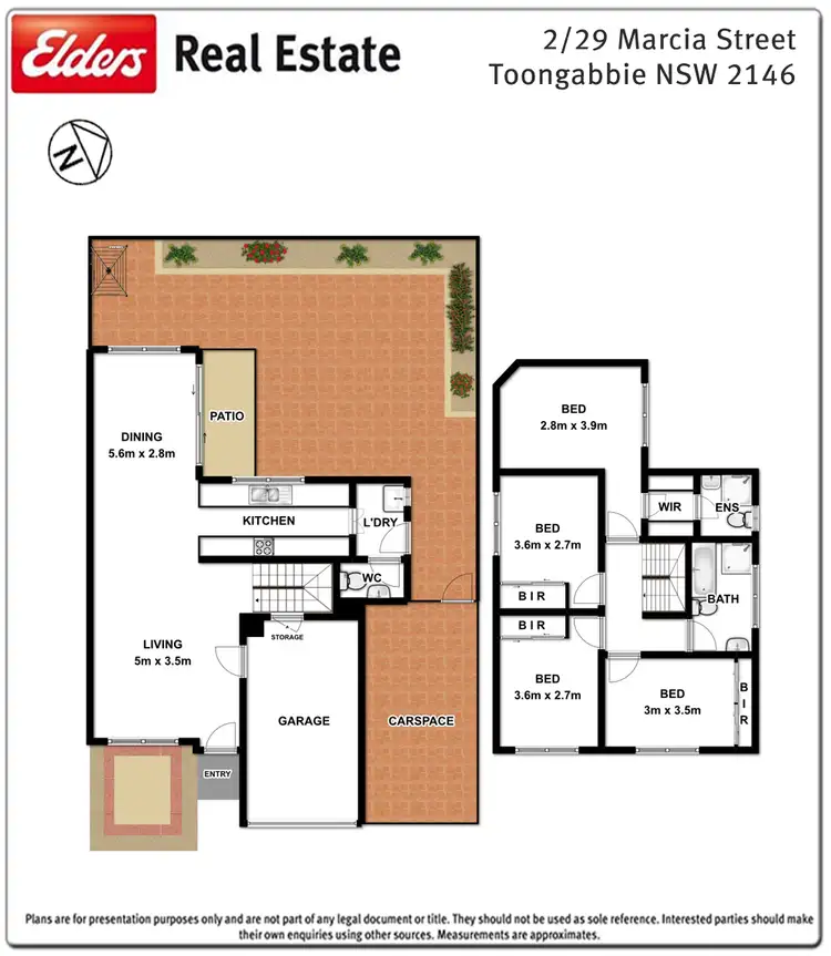 Floorplan of Homely house listing, 2/29 Marcia Street, Toongabbie NSW 2146