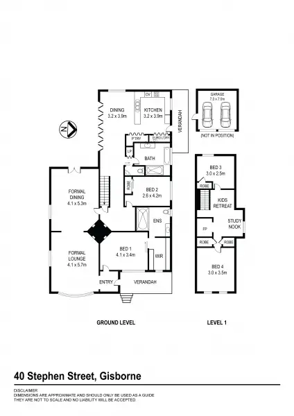 Floorplan of Homely house listing, 40 Stephen Street, Gisborne VIC 3437