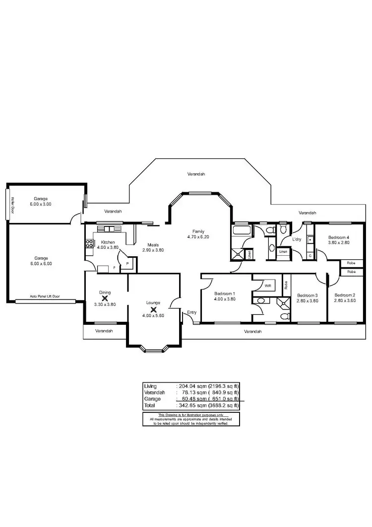 Floorplan of Homely rural property listing, 229 Old Blyth Road, Clare SA 5453