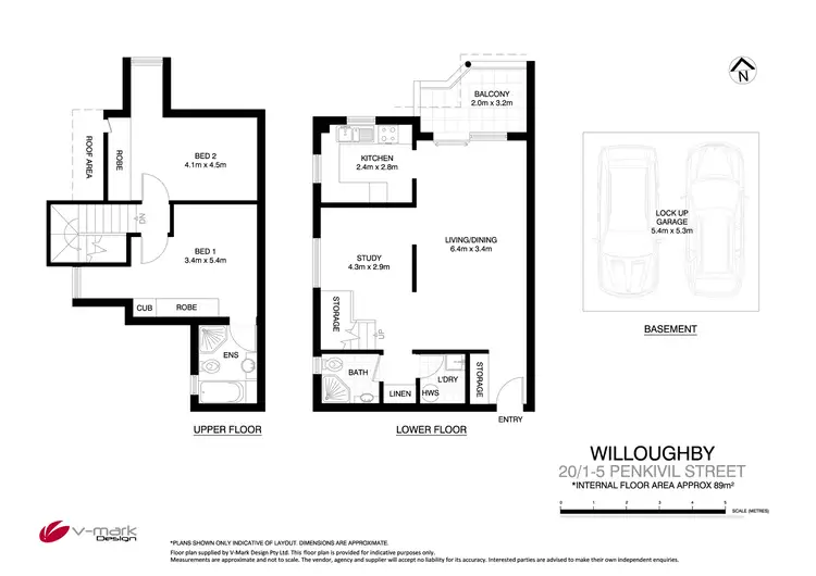 Floorplan of Homely apartment listing, 20/1-5 Penkivil Street, Willoughby NSW 2068