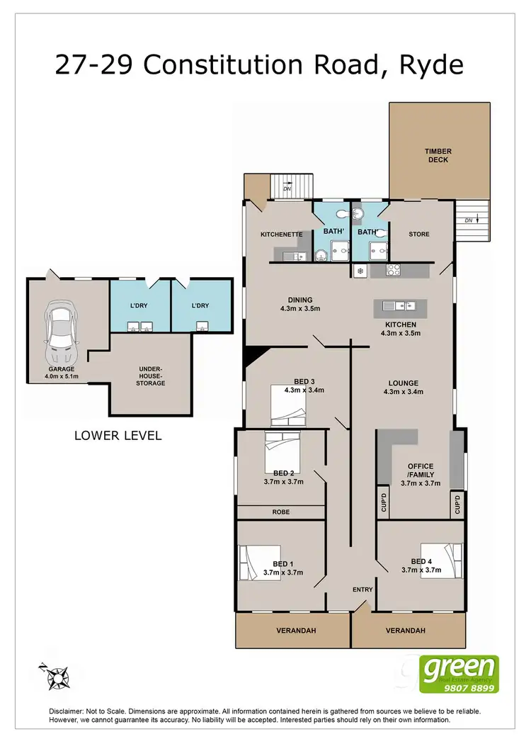 Floorplan of Homely house listing, 27-29 Constitution Road, Ryde NSW 2112