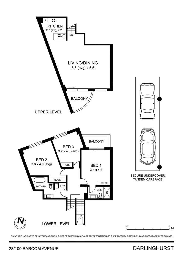 Floorplan of Homely apartment listing, 28/100 Barcom Avenue, Darlinghurst NSW 2010