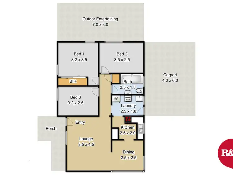 Floorplan of Homely house listing, 40 Mariana Crescent, Lethbridge Park NSW 2770