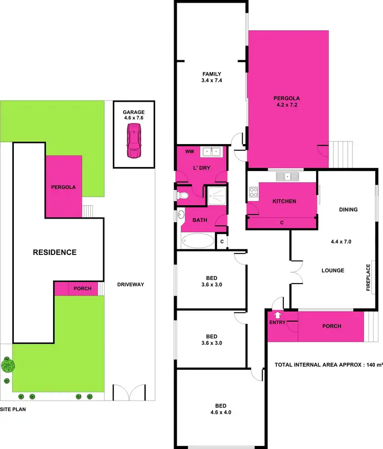 Floorplan of Homely house listing, 12 Tanner Street, Breakwater VIC 3219