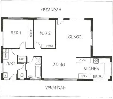 Floorplan of Homely house listing, 60 Ringwood Road (Tortilla Flats), Adelaide River NT 846