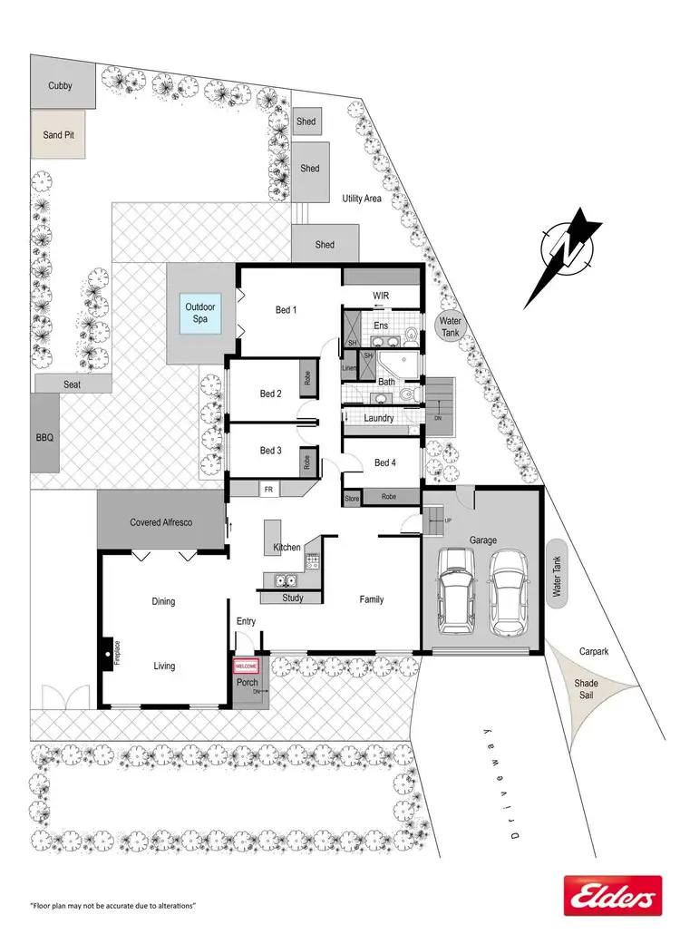 Floorplan of Homely house listing, 47 Dalley Crescent,, Latham ACT 2615