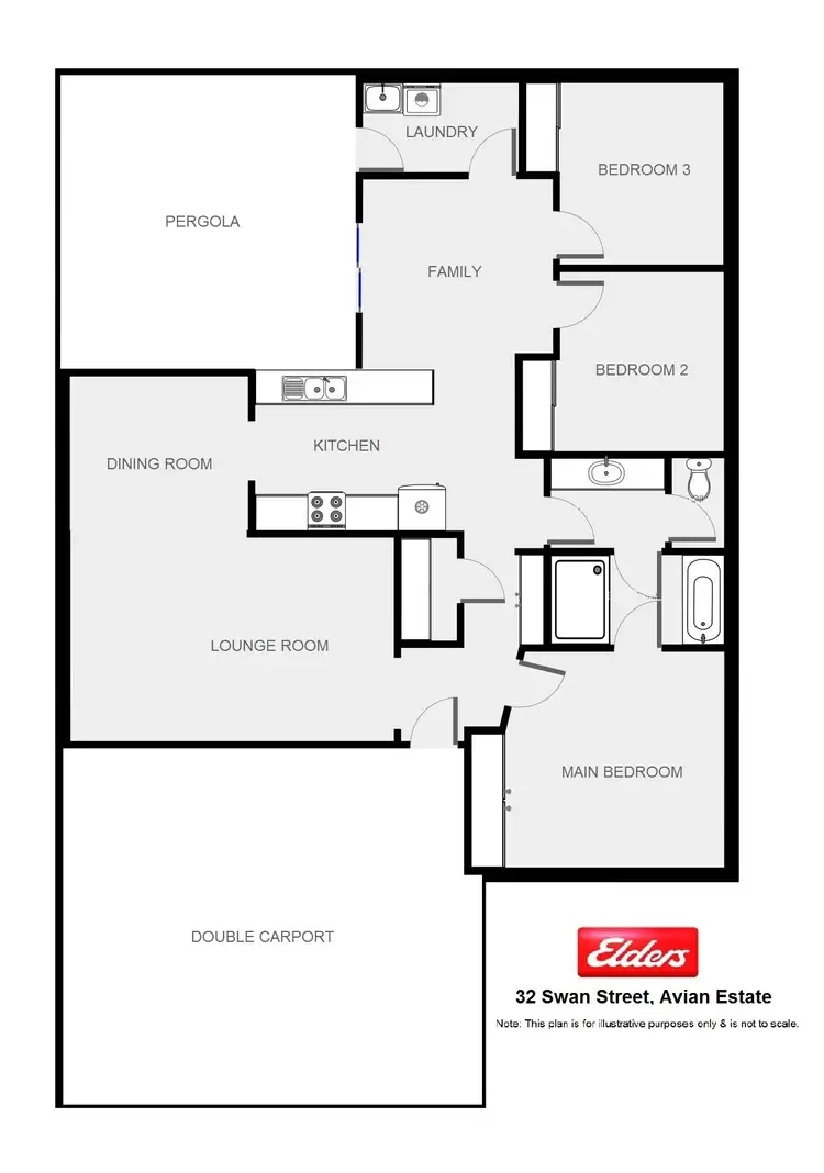 Floorplan of Homely house listing, 32 Swan Street, Dubbo NSW 2830