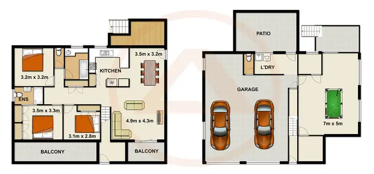 Floorplan of Homely house listing, 5 Ridgewood Road, Algester QLD 4115