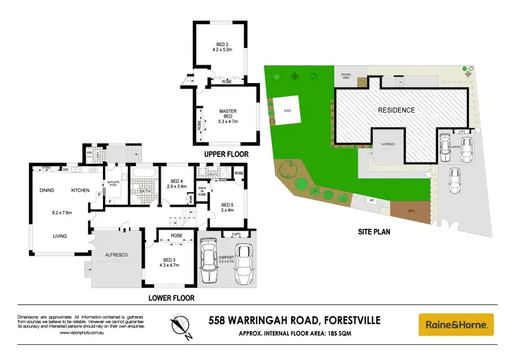 Floorplan of Homely house listing, 558 Warringah Road, Forestville NSW 2087