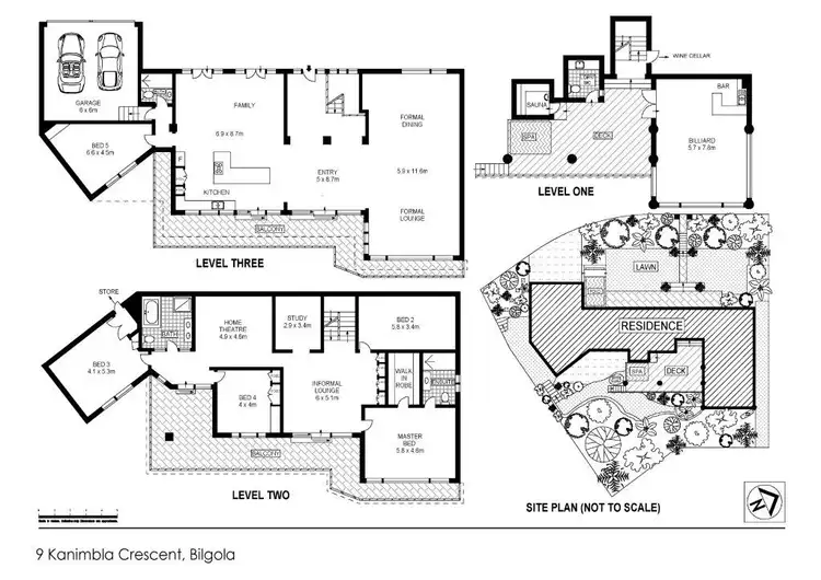 Floorplan of Homely house listing, 9 Kanimbla Crescent, Newport NSW 2107