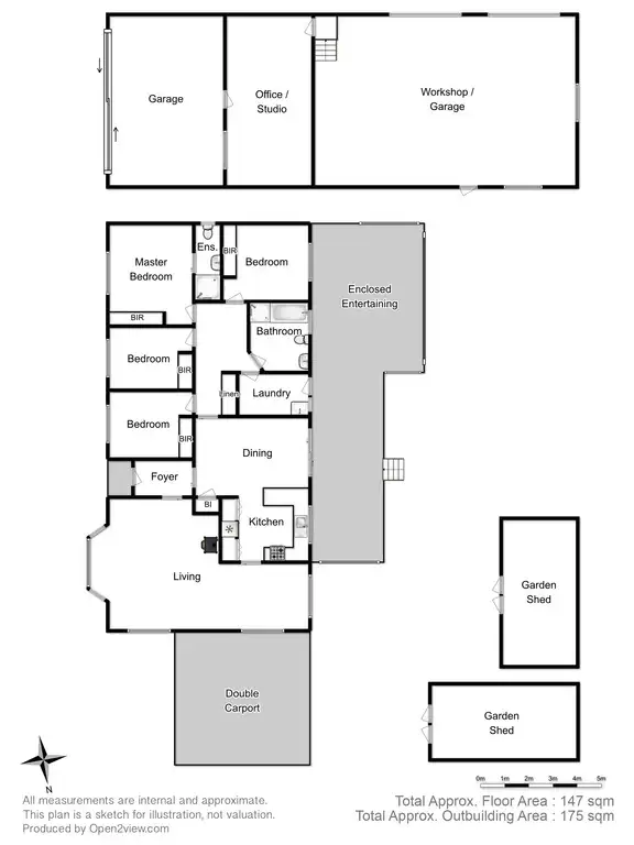 Floorplan of Homely house listing, 40 Burwood Drive, Blackmans Bay TAS 7052