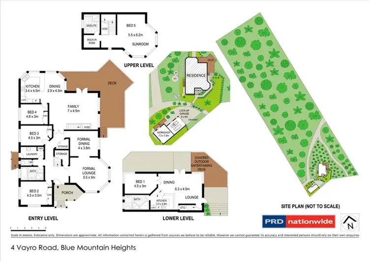Floorplan of Homely house listing, 4 Vayro Road, Blue Mountain Heights QLD 4350