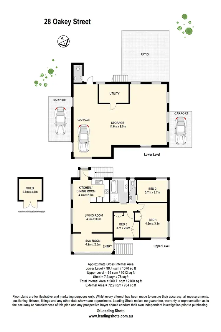 Floorplan of Homely house listing, 28 Oakey Street, Stafford Heights QLD 4053