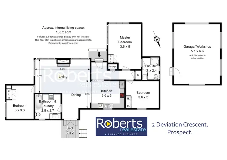 Floorplan of Homely house listing, 2 Deviation Crescent, Prospect TAS 7250