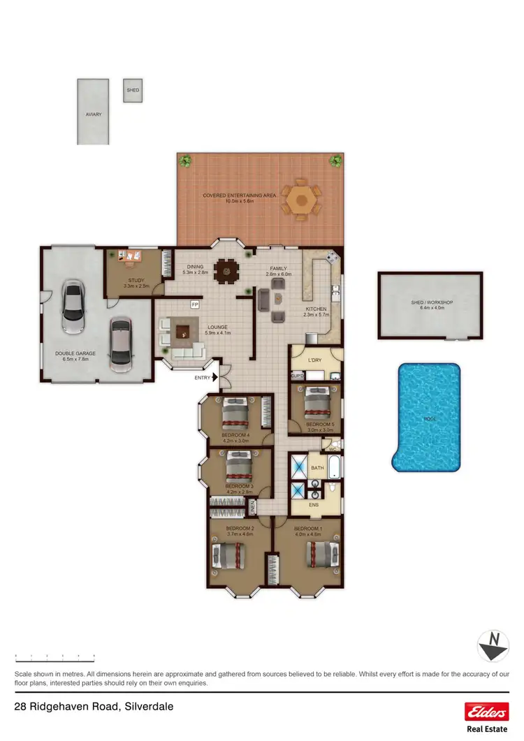 Floorplan of Homely house listing, 28 Ridgehaven Road, Silverdale NSW 2752