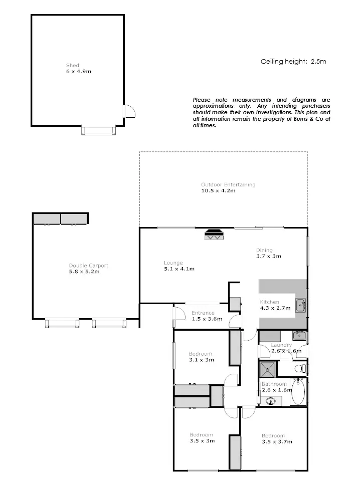 Floorplan of Homely house listing, 11 Rusticana Court, Mildura VIC 3500