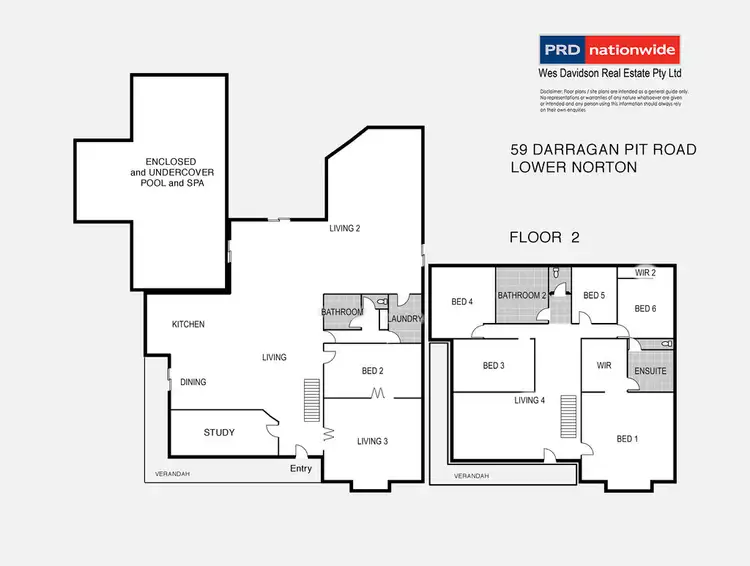 Floorplan of Homely house listing, 59 Darragan Pit Road, Lower Norton VIC 3401