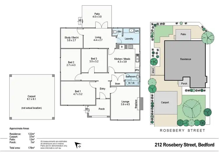 Floorplan of Homely house listing, 212 Rosebery Street, Bedford WA 6052