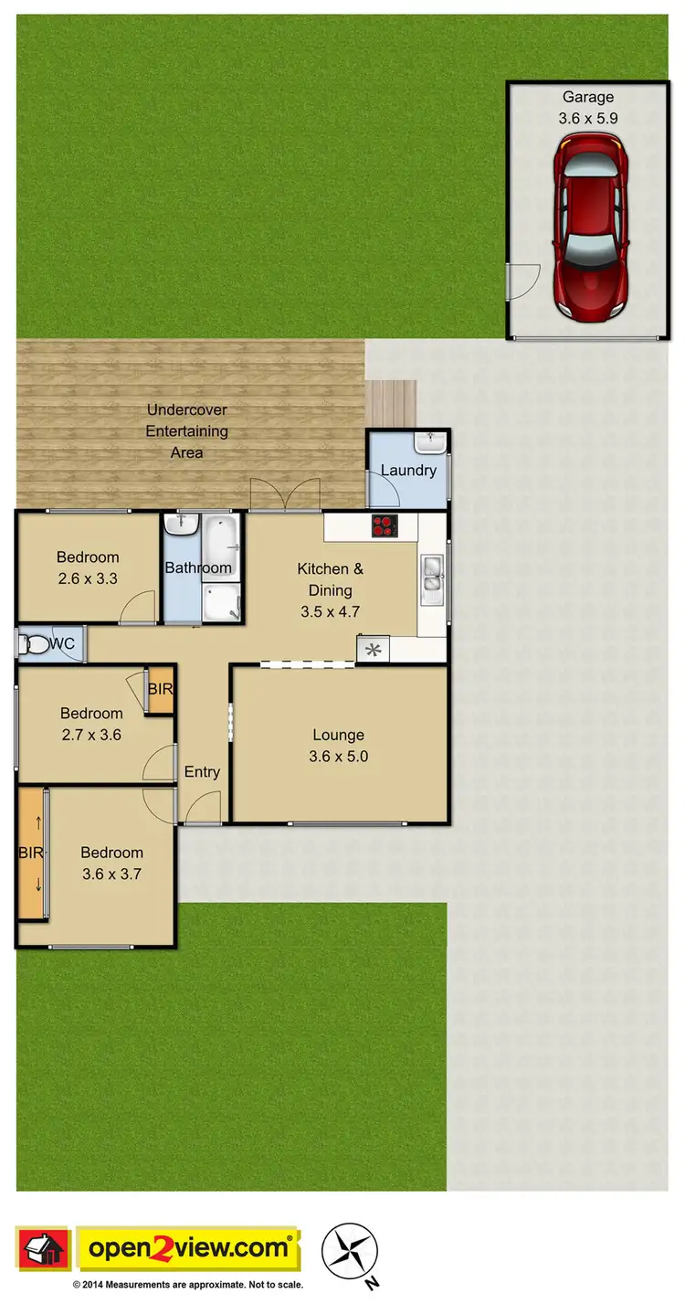 Floorplan of Homely house listing, 12 Moody Street, Rooty Hill NSW 2766