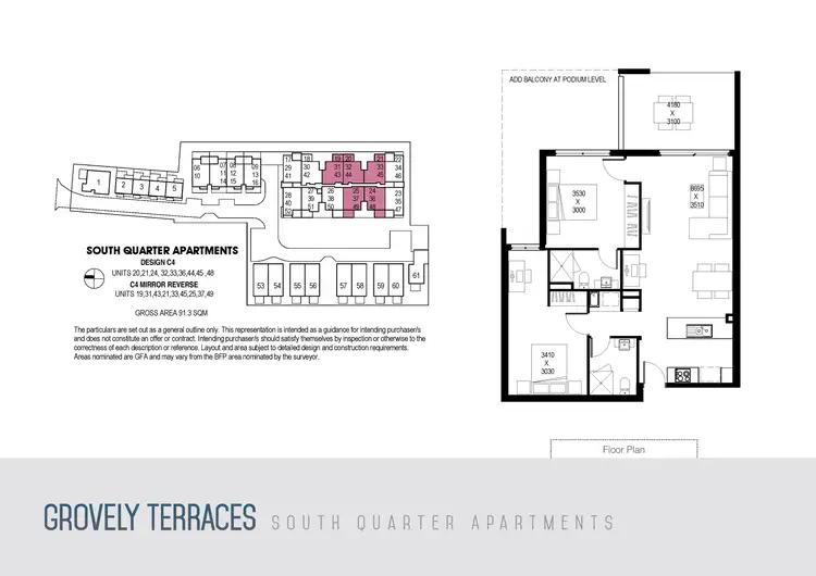 Floorplan of Homely apartment listing, 43/11 Rolleston St, Keperra QLD 4054