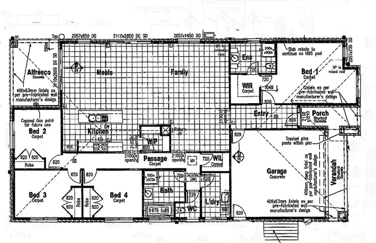 Floorplan of Homely house listing, 7 Maple Close, Melton West VIC 3337