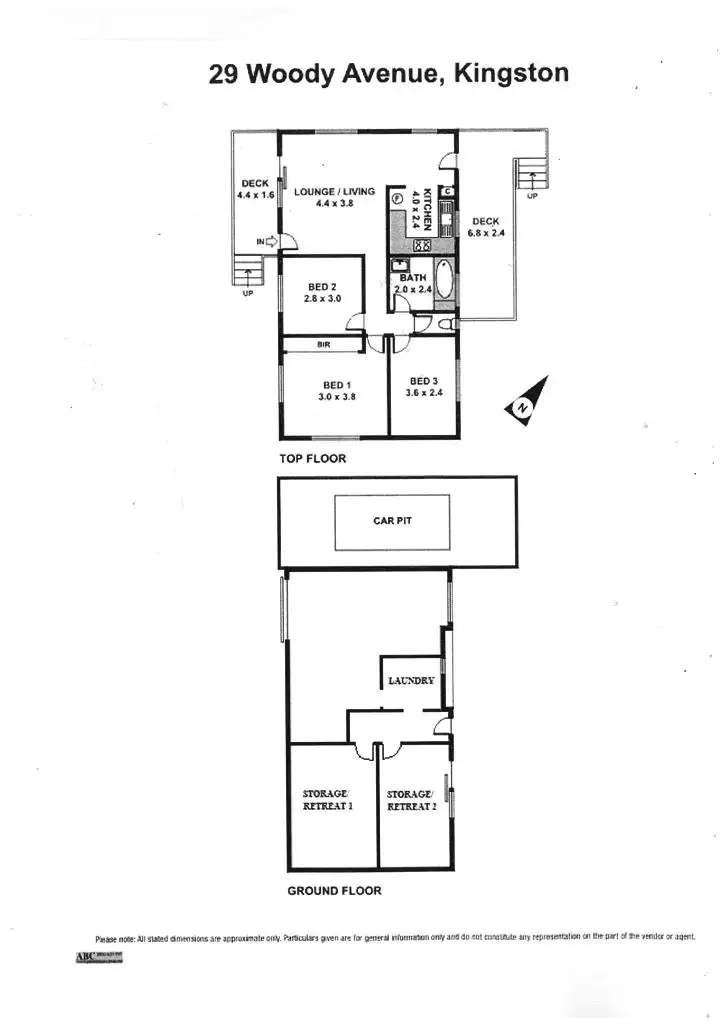 Floorplan of Homely house listing, 29 Woody Avenue, Kingston QLD 4114