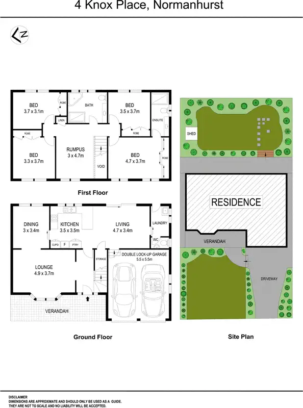 Floorplan of Homely house listing, 4 Knox Place, Normanhurst NSW 2076