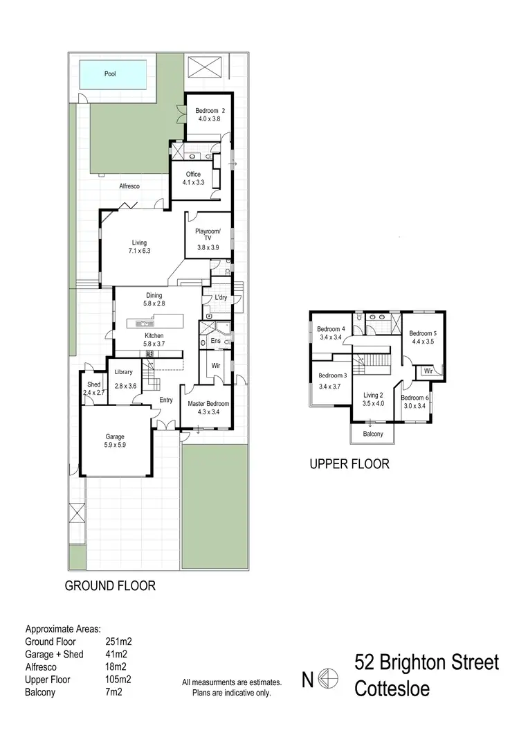 Floorplan of Homely house listing, 52 Brighton Street, Cottesloe WA 6011