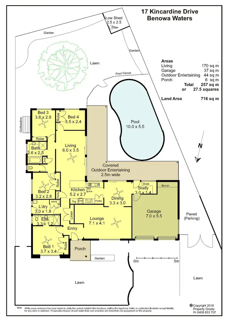 Floorplan of Homely house listing, 17 Kincardine Drive, Benowa Waters QLD 4217