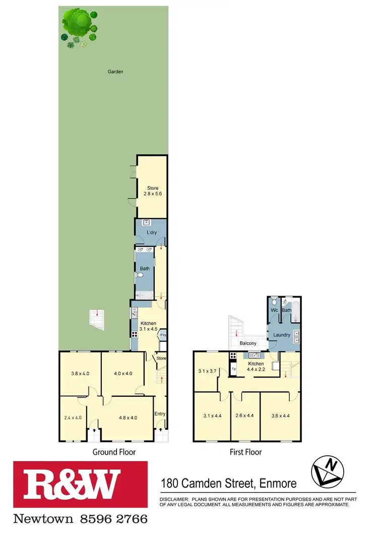 Floorplan of Homely house listing, 180 Camden Street, Enmore NSW 2042