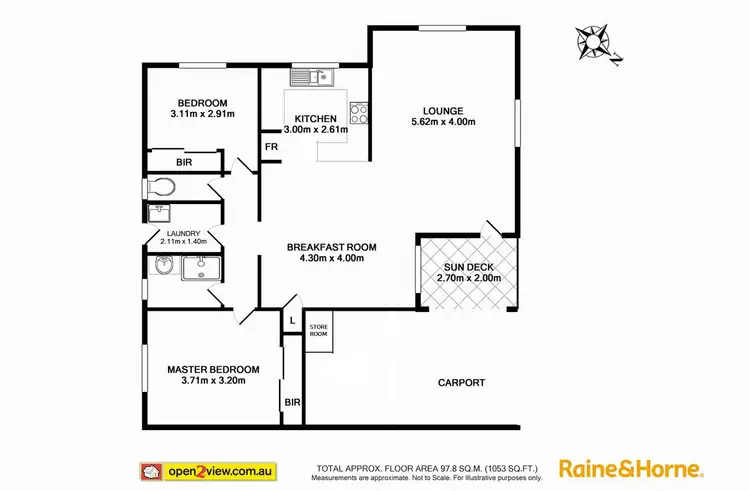 Floorplan of Homely unit listing, 4/23 Dolphin Avenue, Batemans Bay NSW 2536