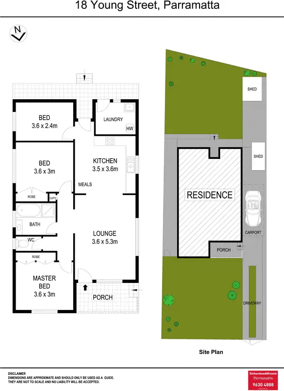 Floorplan of Homely house listing, 18 Young Street, Parramatta NSW 2150