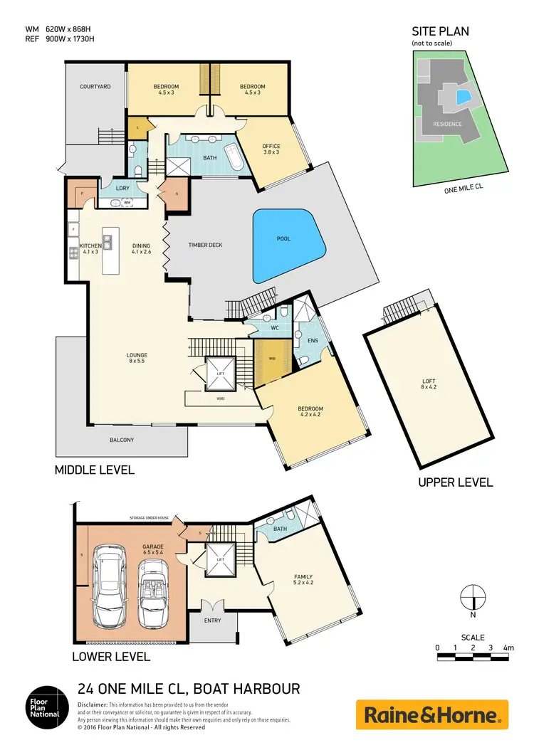 Floorplan of Homely house listing, 24 One Mile Close, Boat Harbour NSW 2316