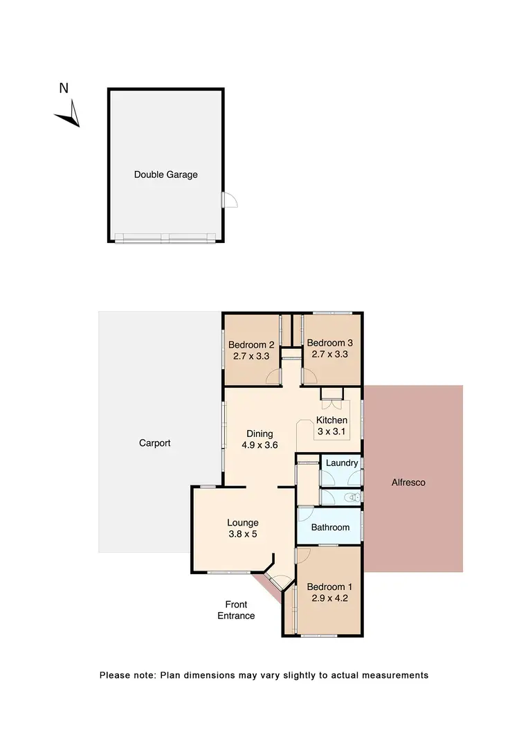 Floorplan of Homely house listing, 29 Dundas Street, Miners Rest VIC 3352