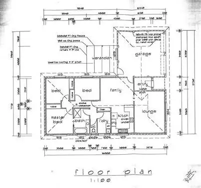 Floorplan of Homely house listing, 1 Links Street, Wodonga VIC 3690