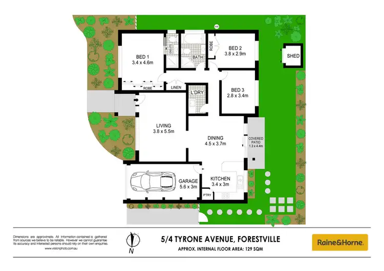 Floorplan of Homely house listing, 5/4 Tyrone Avenue, Forestville NSW 2087