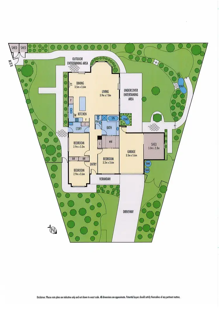 Floorplan of Homely house listing, 7 Sherman Court, Lovely Banks VIC 3213