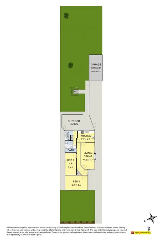 Floorplan of Homely house listing, 46 and 46A Verdon Street, Williamstown VIC 3016