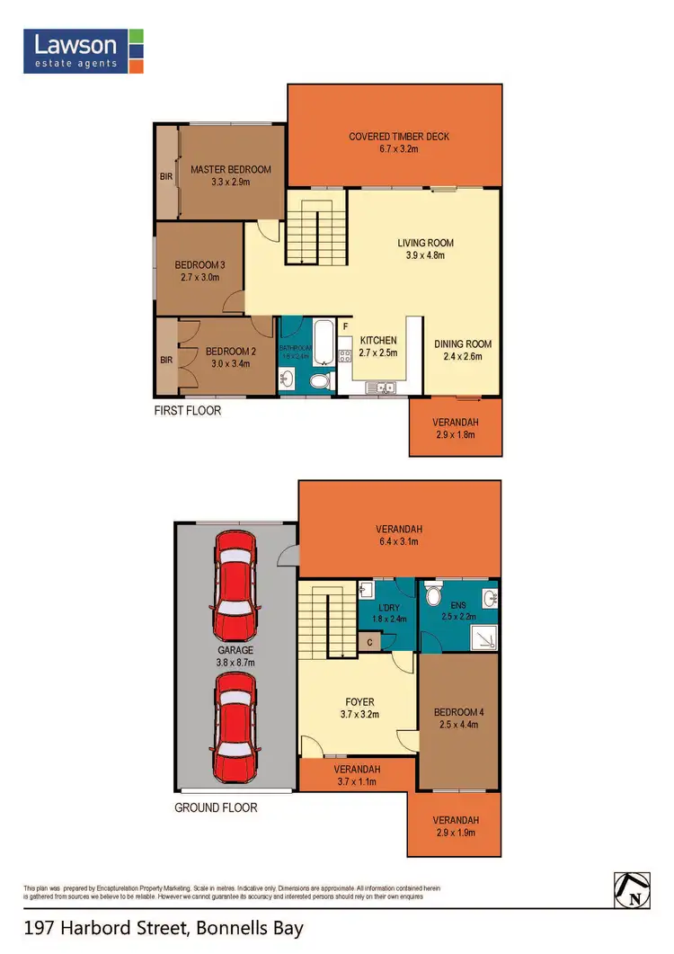 Floorplan of Homely house listing, 197 Harbord Street, Bonnells Bay NSW 2264