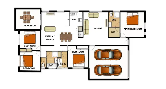 Floorplan of Homely house listing, 27 Juniper Street, Heathwood QLD 4110