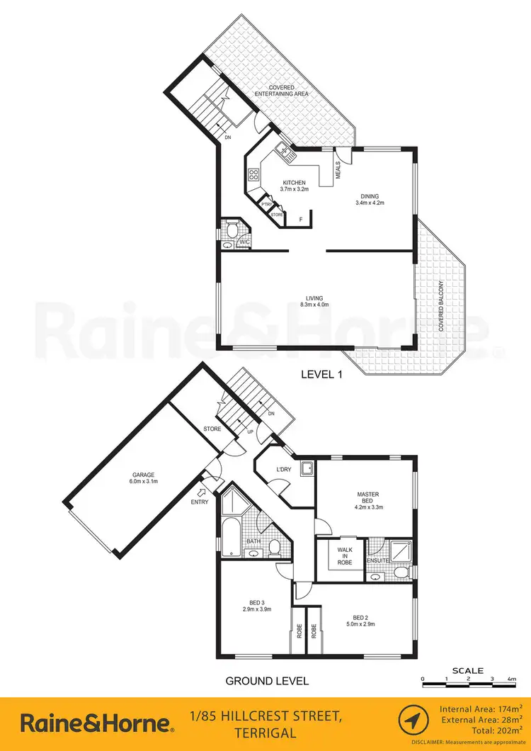 Floorplan of Homely townhouse listing, 1/85 Hillcrest Street, Terrigal NSW 2260