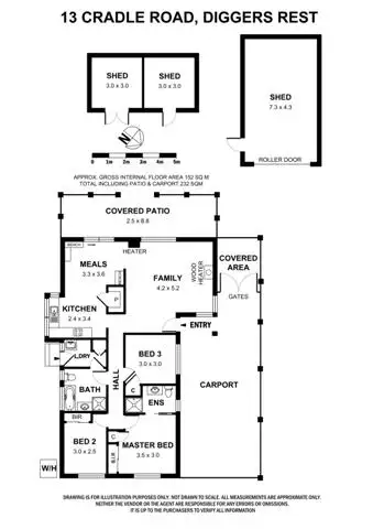 Floorplan of Homely house listing, 13 Cradle Road, Diggers Rest VIC 3427