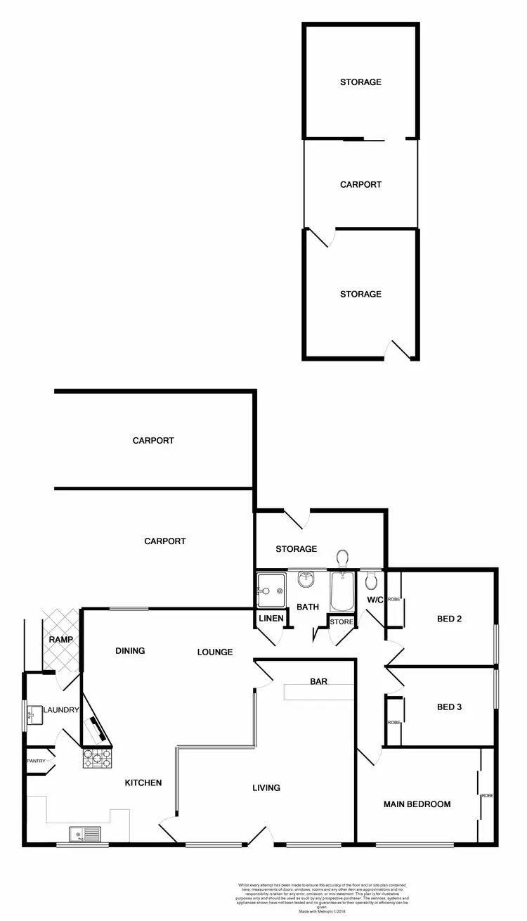 Floorplan of Homely house listing, 32 Pasedena Crescent, Beresfield NSW 2322